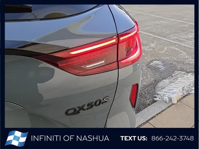 new 2025 INFINITI QX50 car, priced at $52,076