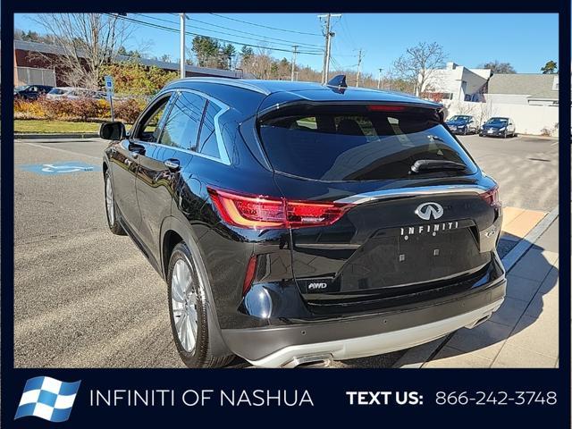 new 2025 INFINITI QX50 car, priced at $49,270