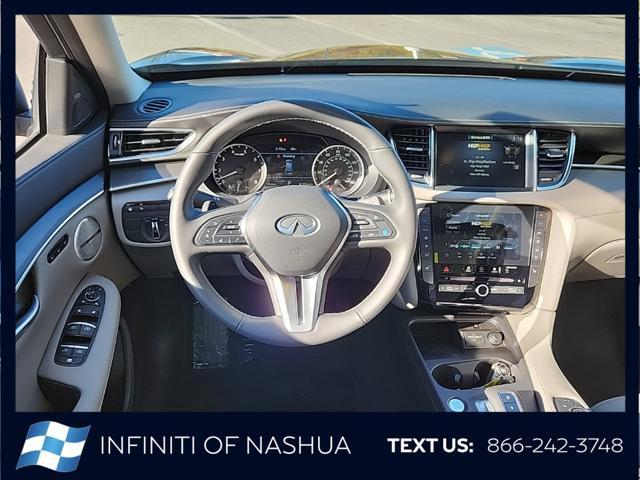 new 2025 INFINITI QX50 car, priced at $49,270