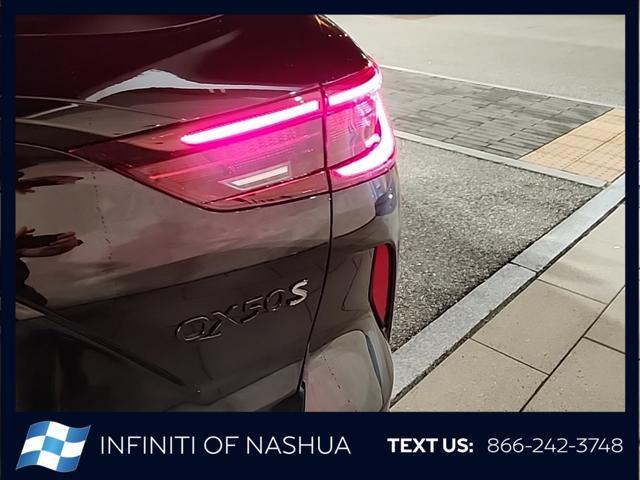 new 2025 INFINITI QX50 car, priced at $51,408