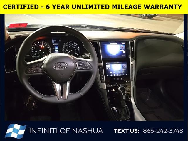 used 2022 INFINITI Q50 car, priced at $28,500