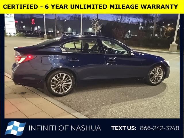 used 2022 INFINITI Q50 car, priced at $28,500