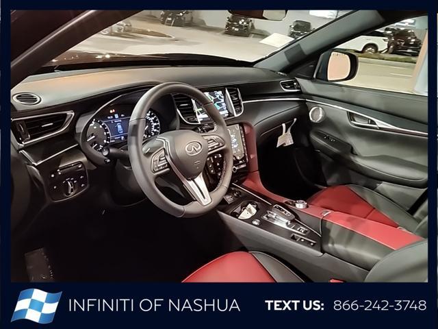 new 2025 INFINITI QX50 car, priced at $51,408