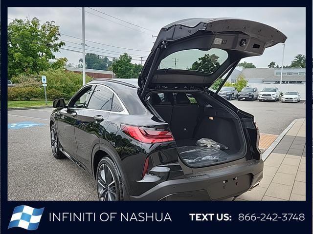 new 2025 INFINITI QX55 car, priced at $55,078