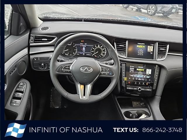 new 2025 INFINITI QX50 car, priced at $47,041