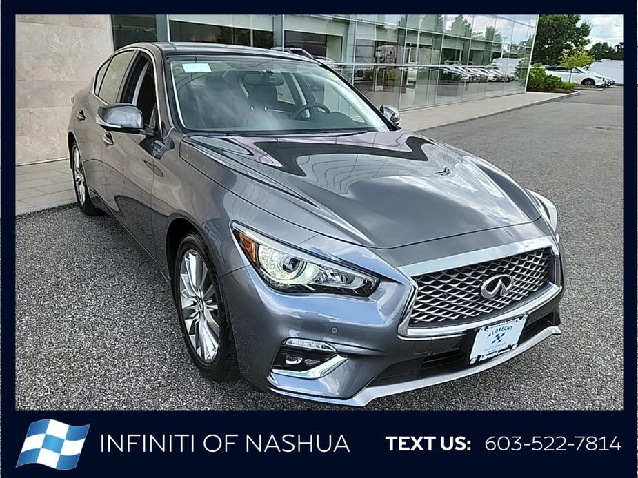 new 2024 INFINITI Q50 car, priced at $44,971