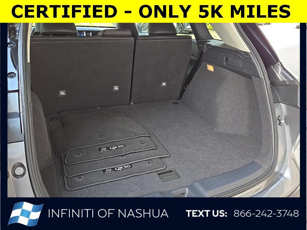 used 2025 INFINITI QX50 car, priced at $33,270