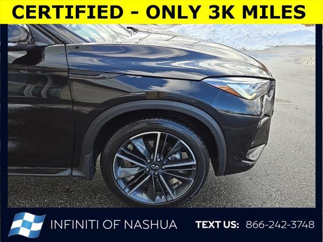 used 2025 INFINITI QX50 car, priced at $42,770