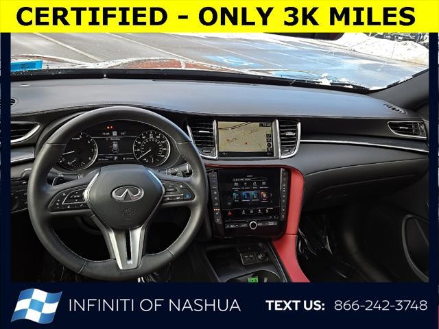 used 2025 INFINITI QX50 car, priced at $42,770