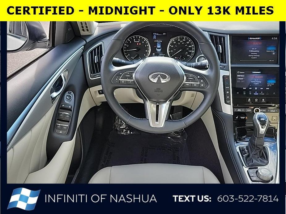 used 2021 INFINITI Q50 car, priced at $31,300