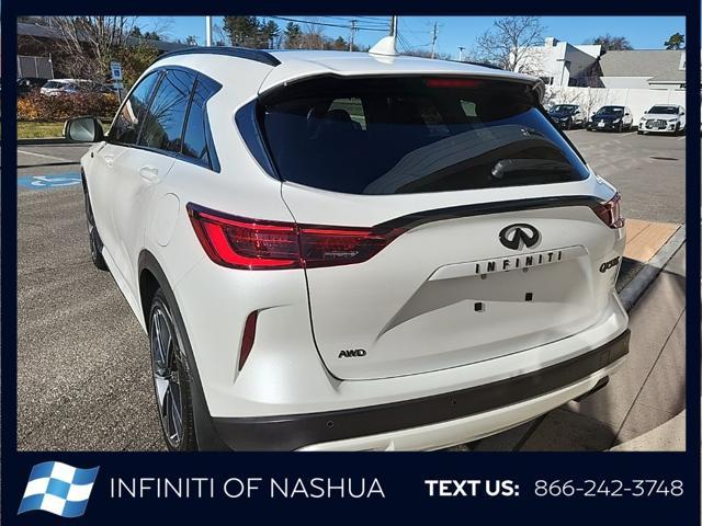 new 2025 INFINITI QX50 car, priced at $54,170