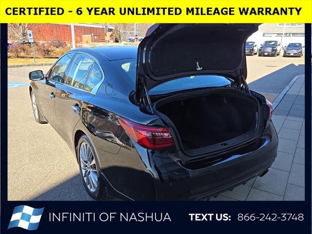 used 2022 INFINITI Q50 car, priced at $31,970