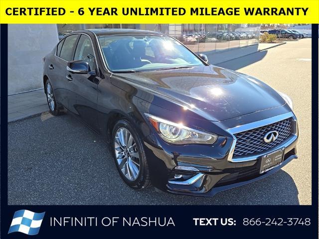 used 2022 INFINITI Q50 car, priced at $31,970