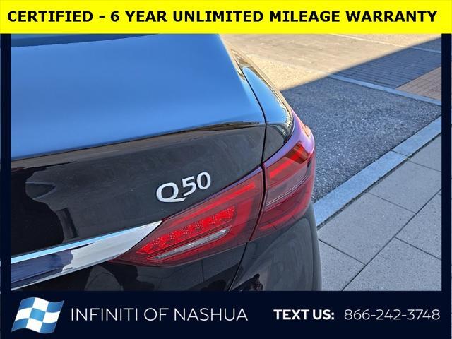 used 2022 INFINITI Q50 car, priced at $31,970