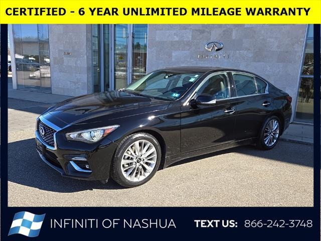 used 2022 INFINITI Q50 car, priced at $31,970