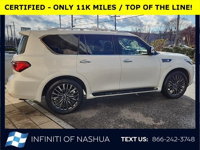 used 2024 INFINITI QX80 car, priced at $61,777