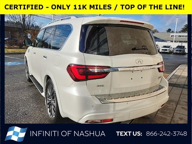 used 2024 INFINITI QX80 car, priced at $61,777