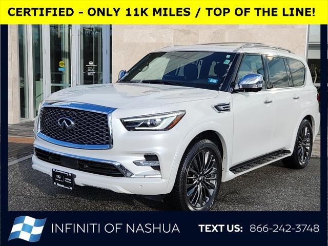 used 2024 INFINITI QX80 car, priced at $61,777