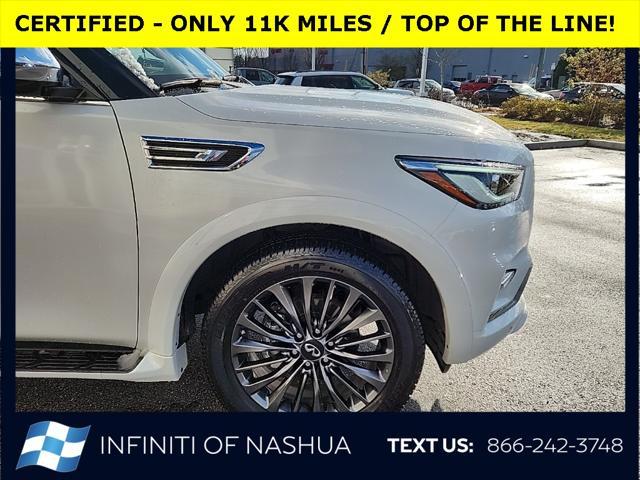 used 2024 INFINITI QX80 car, priced at $61,777