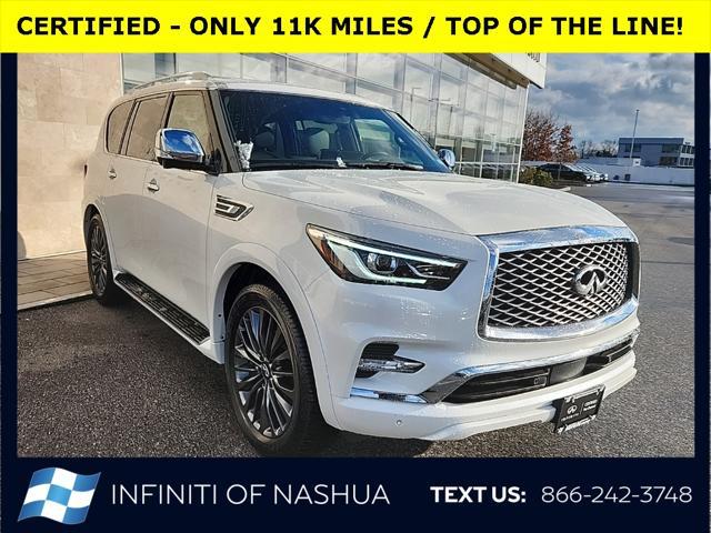 used 2024 INFINITI QX80 car, priced at $61,777