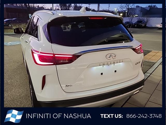 new 2025 INFINITI QX50 car, priced at $49,270