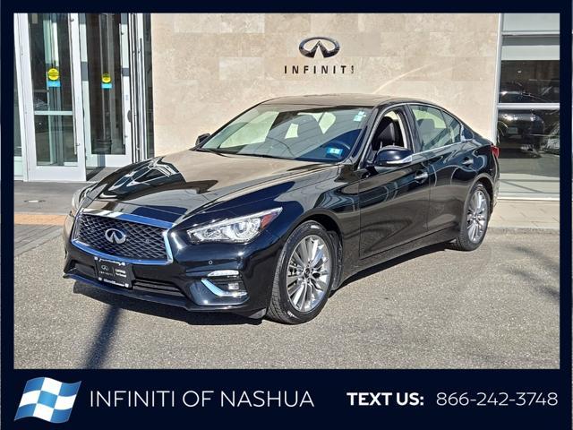 used 2022 INFINITI Q50 car, priced at $33,270