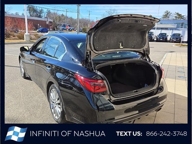 used 2022 INFINITI Q50 car, priced at $33,270