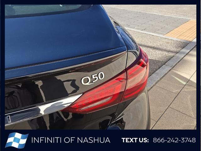 used 2022 INFINITI Q50 car, priced at $33,270