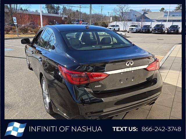 used 2022 INFINITI Q50 car, priced at $33,270