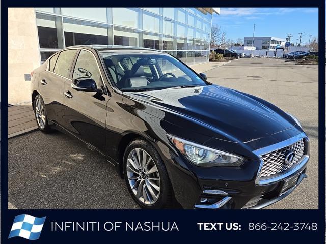 used 2022 INFINITI Q50 car, priced at $33,270