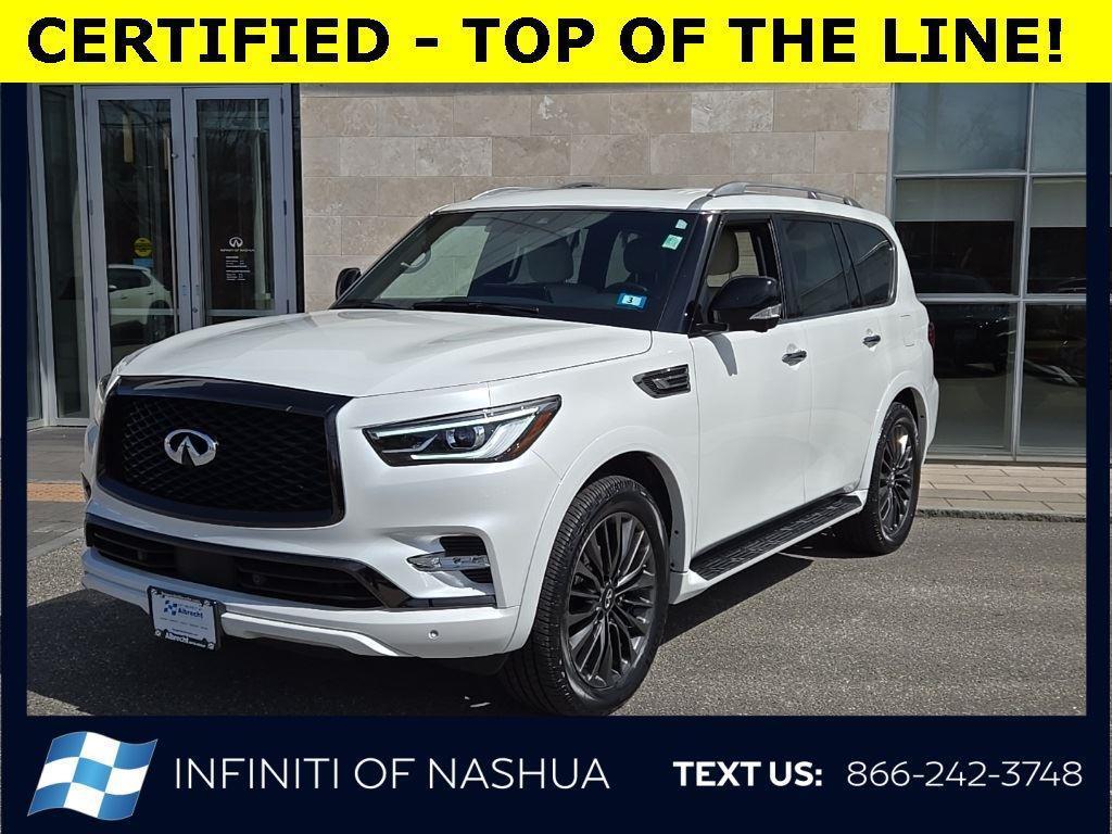 used 2024 INFINITI QX80 car, priced at $63,297