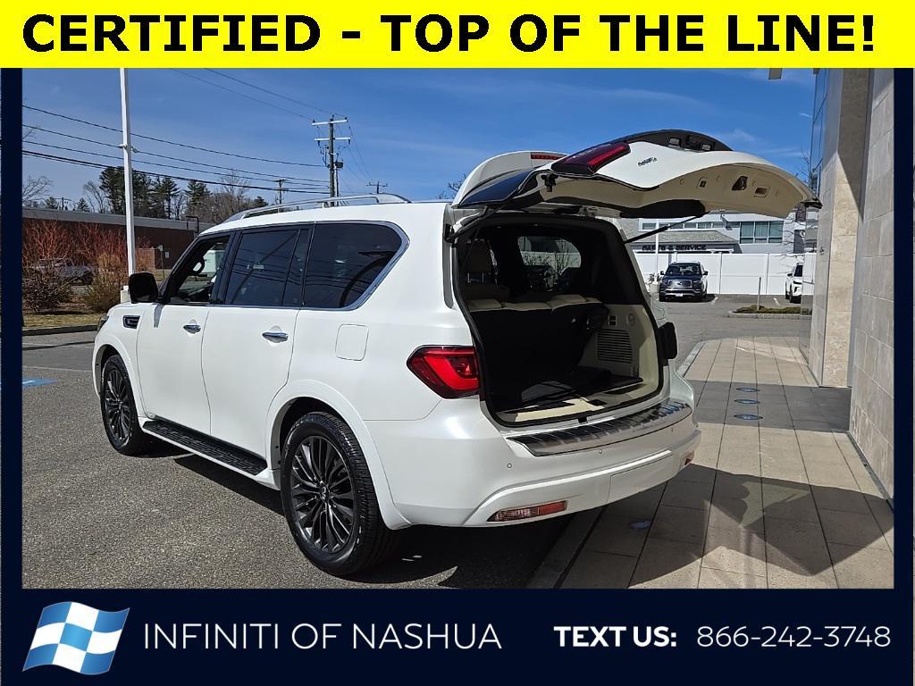 used 2024 INFINITI QX80 car, priced at $65,377
