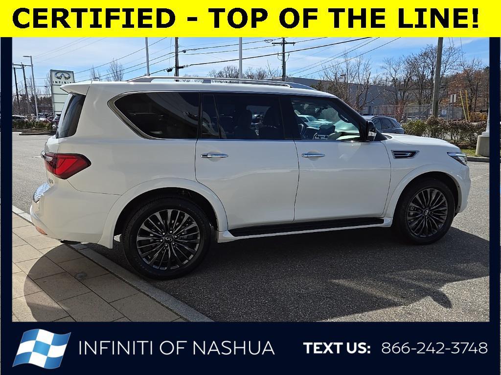 used 2024 INFINITI QX80 car, priced at $65,377
