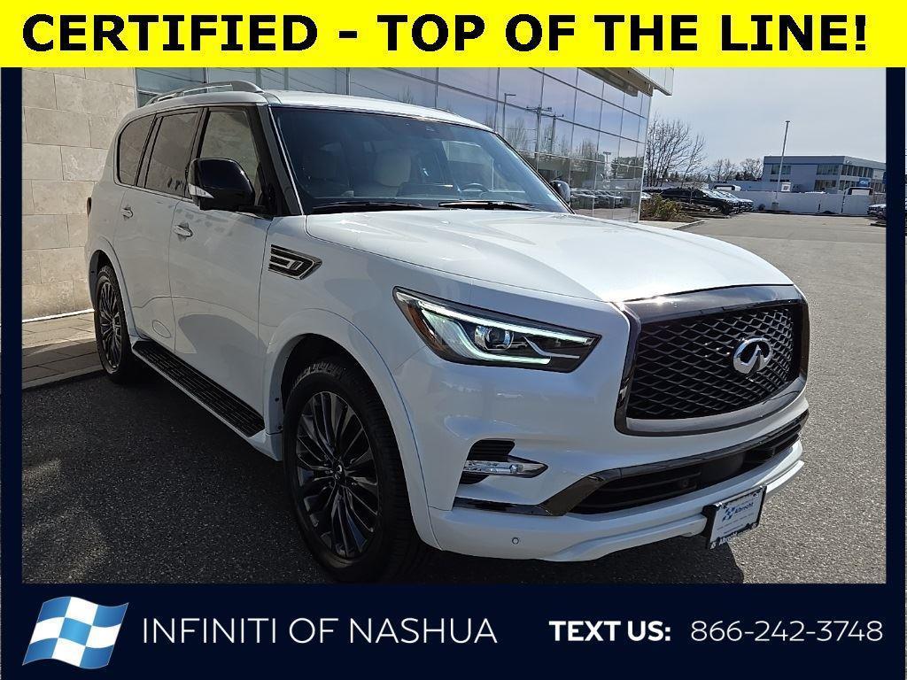 used 2024 INFINITI QX80 car, priced at $63,297