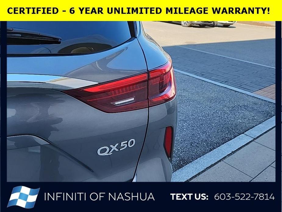 used 2021 INFINITI QX50 car, priced at $29,997