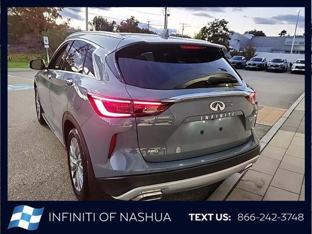 new 2025 INFINITI QX50 car, priced at $47,372