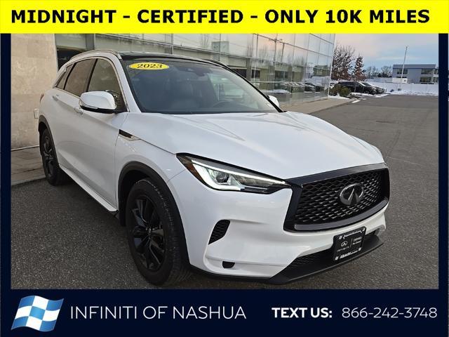 used 2023 INFINITI QX50 car, priced at $33,970