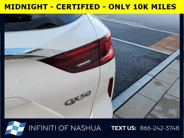 used 2023 INFINITI QX50 car, priced at $33,970