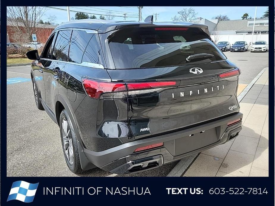 new 2024 INFINITI QX60 car, priced at $57,383