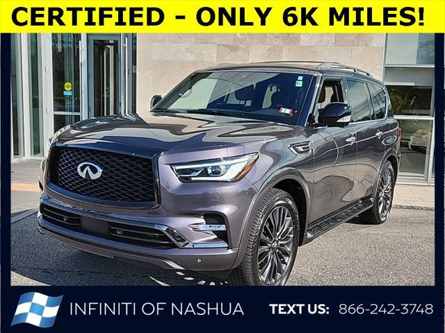 used 2024 INFINITI QX80 car, priced at $63,297