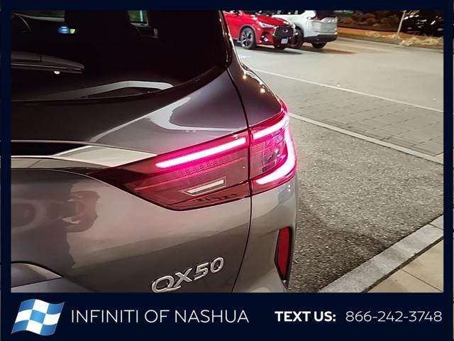 new 2025 INFINITI QX50 car, priced at $47,568