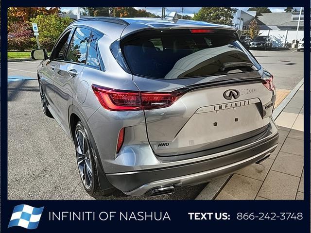 new 2025 INFINITI QX50 car, priced at $51,658