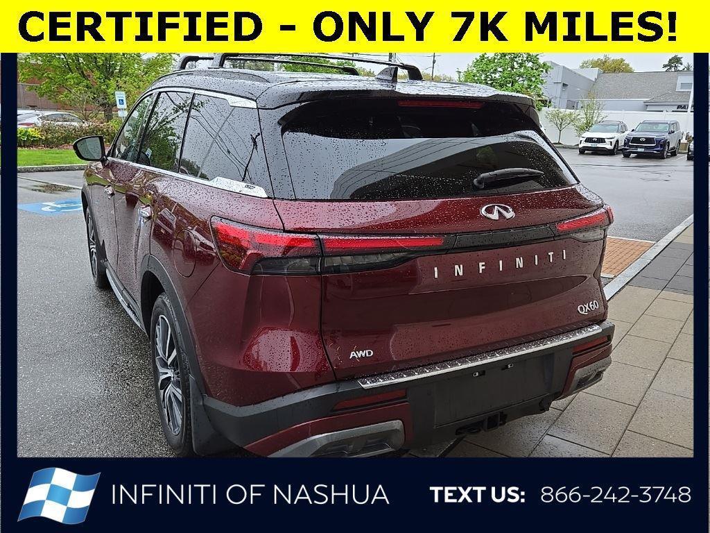 used 2025 INFINITI QX60 car, priced at $53,577