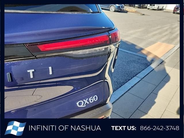 new 2025 INFINITI QX60 car, priced at $60,364