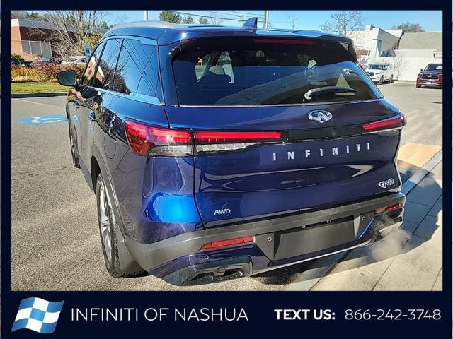 new 2025 INFINITI QX60 car, priced at $60,364