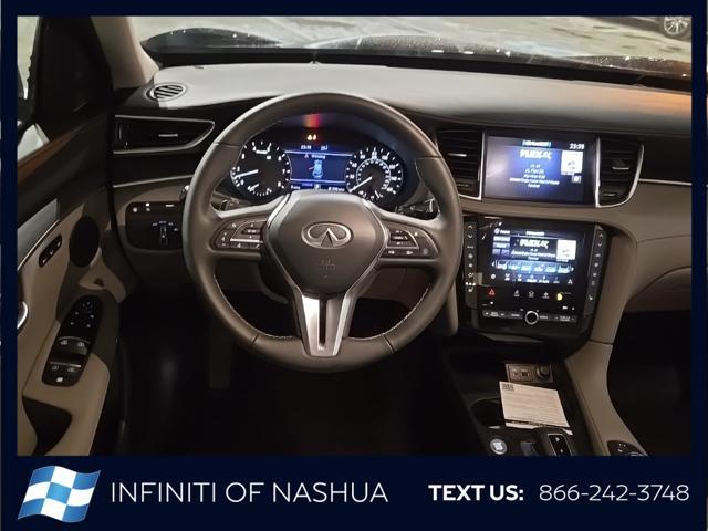 new 2025 INFINITI QX50 car, priced at $48,370