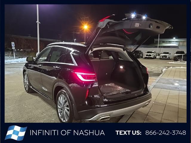 new 2025 INFINITI QX50 car, priced at $48,370