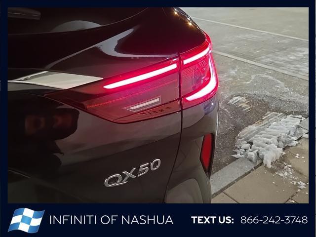 new 2025 INFINITI QX50 car, priced at $48,370