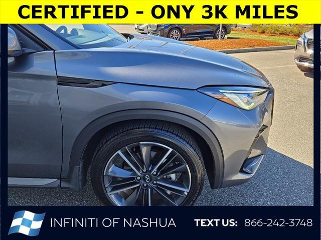 used 2025 INFINITI QX50 car, priced at $41,500