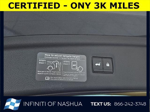 used 2025 INFINITI QX50 car, priced at $41,500